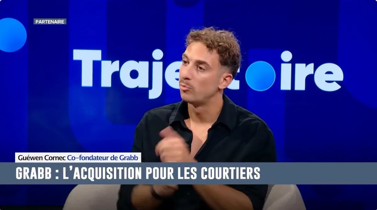 Guéwen Cornec, cofondateur de Grabb, invité de l’émission Trajectoire sur BFM Business
